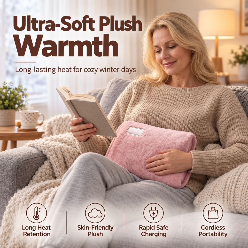 Rechargeable hot water bottles, heat packs, explosion-proof heat pads