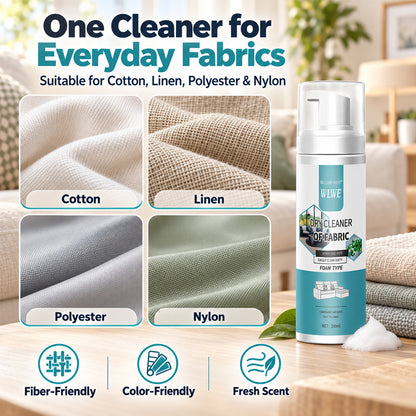 🫧🫧 No Washing, No Soaking – Powerful Foam Fabric Stain Cleaner