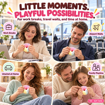 🍩 Crack & Squish Doughnut – Satisfying Sensory Toy & Fun Little Gift 🎁