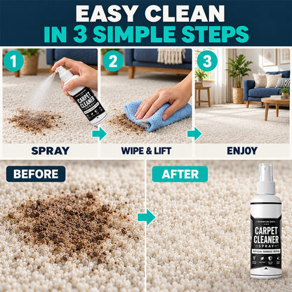 🏆 Last Day Buy 1 Get 1 Free🎁 Deep Clean Carpet Spray – Industrial-Strength Formula | Perfect for Auto Interiors, Sofas & Rugs, Effortless Stain Removal ✨