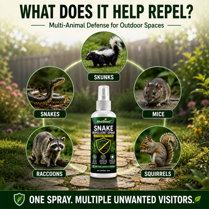 🎉 2026 Sale — Over 24,500 Sold!🌿Fast‑Acting Outdoor Snake Repellent Spray 🐍