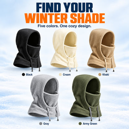 🥳2026 HOT SALE🥳💞50K+ SOLD! 🧣❄️ 50% OFF! 3-in-1 Winter Balaclava – windproof fleece covers head, neck, face & ears. Adjustable fit for skiing, cycling & cold weather!