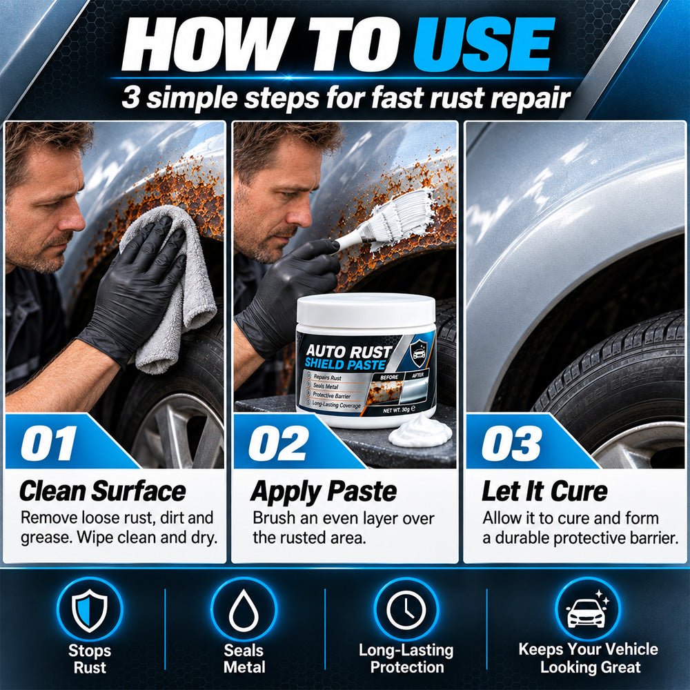 🔥Limited Time Promotion 50% OFF🔥Car Metal Rust Repair Paste
