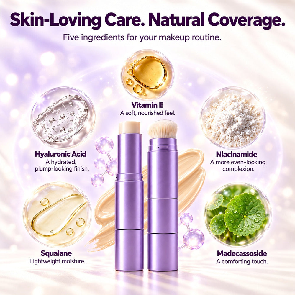 🔥Final 2 Hour 76% OFF🔥2-in-1 Color-Changing Foundation Stick