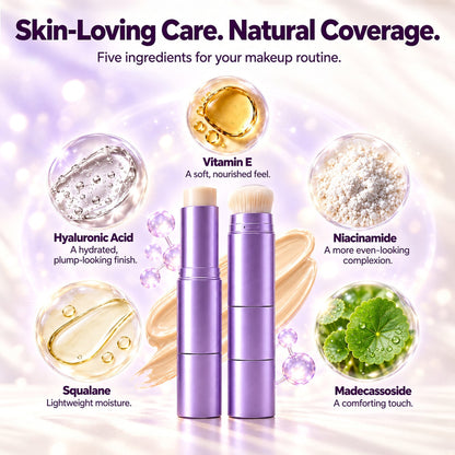 🔥Final 2 Hour 76% OFF🔥2-in-1 Color-Changing Foundation Stick