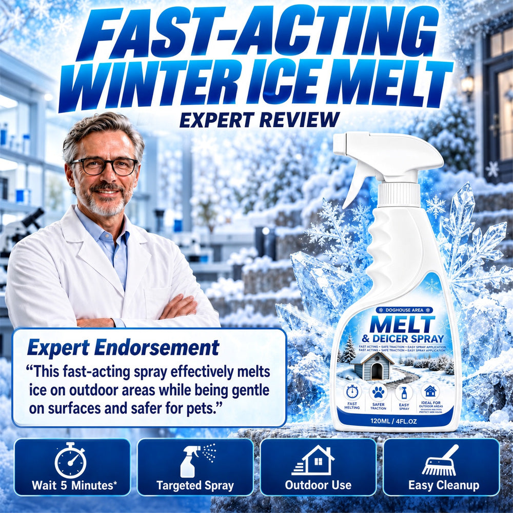 upsell🐾 Fast Pet-Safe Outdoor De-Icing & Snow Melting Spray❄️