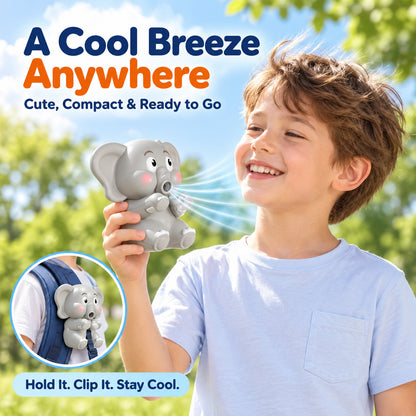 🐘 Hands-Free Food Cooling Fan – Cool Hot Meals Faster Without Blowing