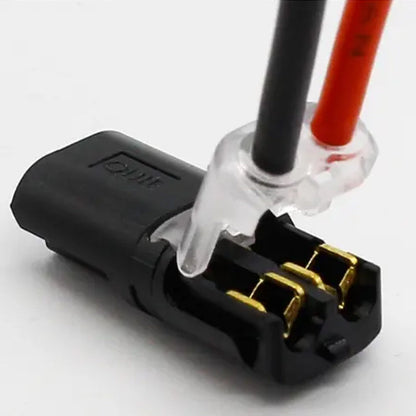 Double Thread Push-Pull Connector with Lock – High Precision Quick Connect