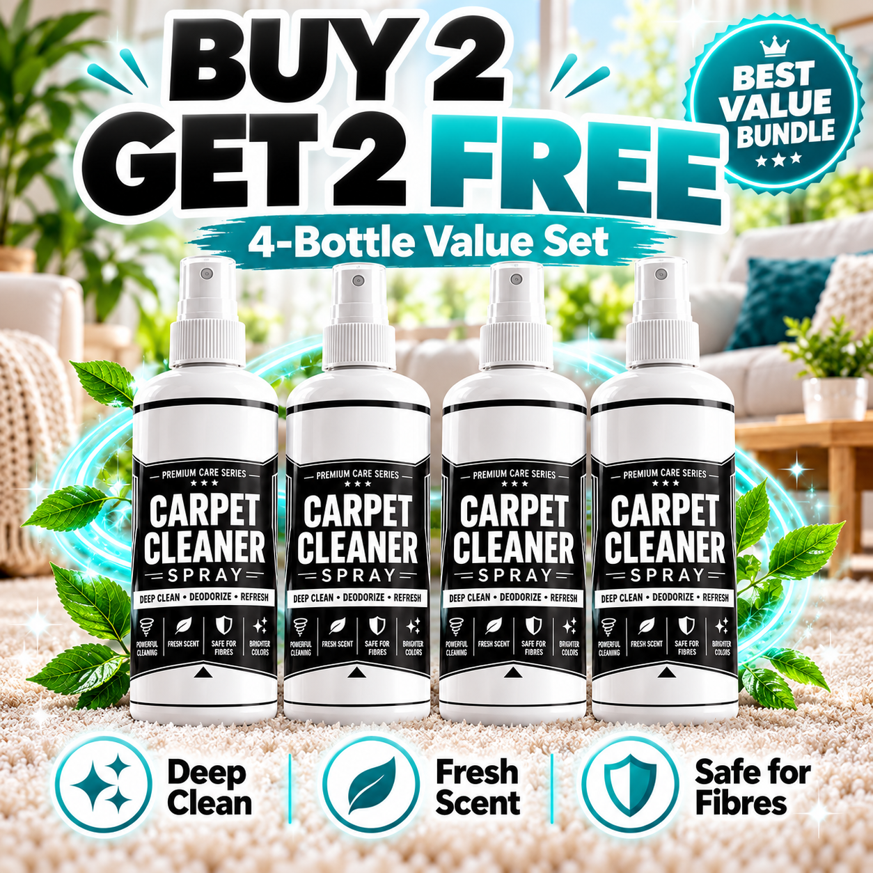 🔥Buy 2 Get 2 Free（4 PCS）