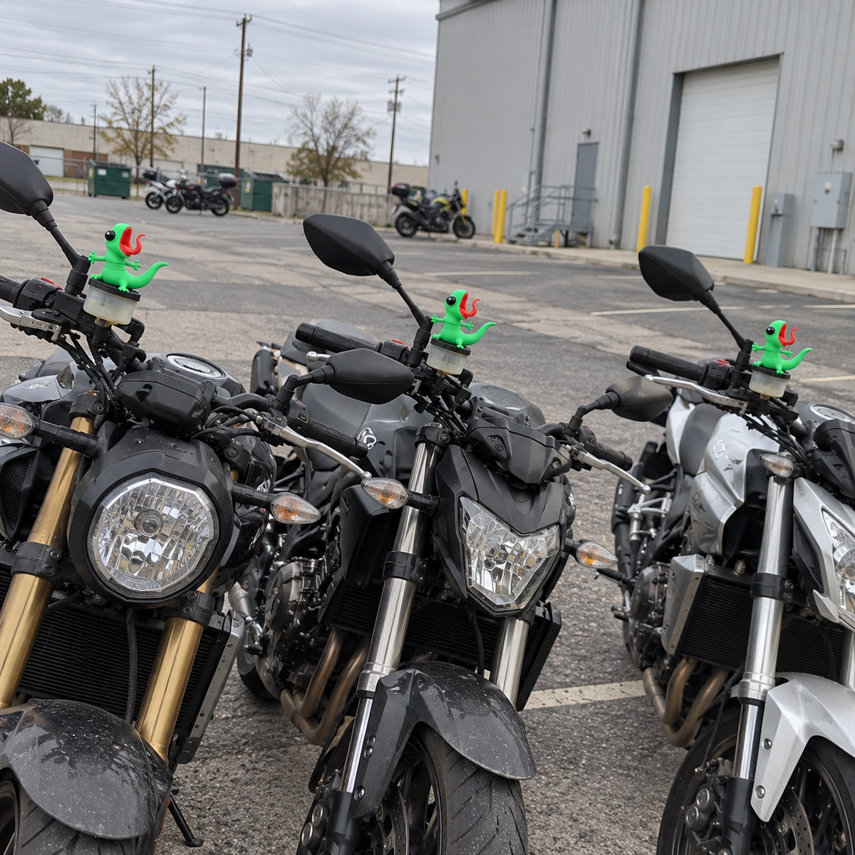 🦎🏍️ BUY 1 GET 1 FREE | Roadside Lizard Buddy – Car & Motorcycle Decor + FREE Strong No-Trace Adhesive
