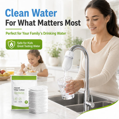 🎉HOT SALE✨Anti-Splash Kitchen Faucet Filter for Sediment & Rust Removal