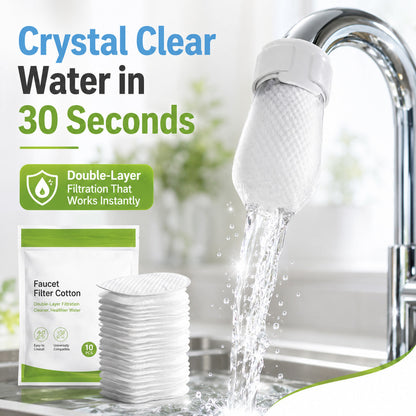 🎉HOT SALE✨Anti-Splash Kitchen Faucet Filter for Sediment & Rust Removal