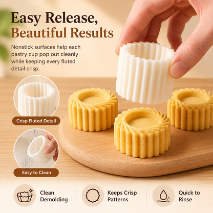 🍪✨Grab Our Dual‑Ended Pastry Press Mold | Create Pro‑Level Cookies & Pastries With Zero Baking Skills, Kids‑Friendly for DIY Baking, Homemade Gift‑Making & Space‑Saving Stress‑Free Festive Snack Prep