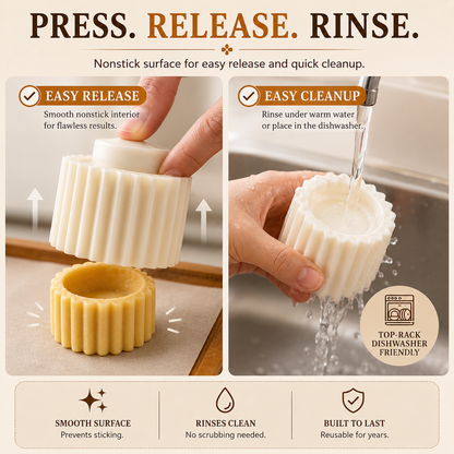 🍪✨Grab Our Dual‑Ended Pastry Press Mold | Create Pro‑Level Cookies & Pastries With Zero Baking Skills, Kids‑Friendly for DIY Baking, Homemade Gift‑Making & Space‑Saving Stress‑Free Festive Snack Prep