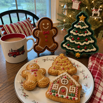 🥧✨ Christmas Mini Pie Mold Collection