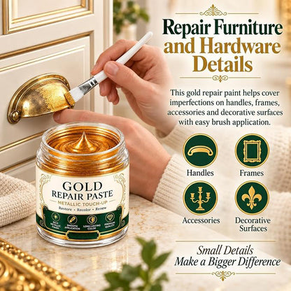 🔥 50% OFF ✨✨ Metal Repair Paste with Brush – Restore Faded Surfaces, Save Time & Money, and Refresh Furniture Without Costly Replacements!