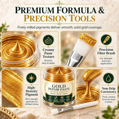 🔥 50% OFF ✨✨ Metal Repair Paste with Brush – Restore Faded Surfaces, Save Time & Money, and Refresh Furniture Without Costly Replacements!