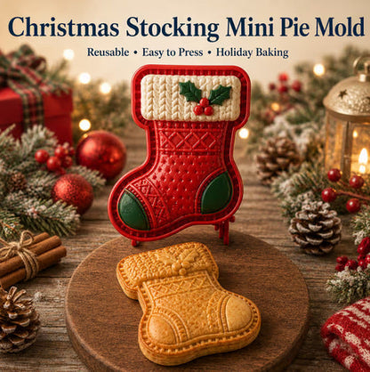🥧✨ Christmas Mini Pie Mold Collection