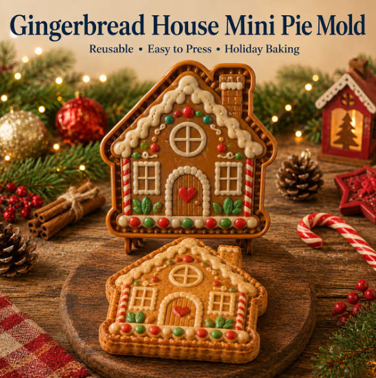🥧✨ Christmas Mini Pie Mold Collection