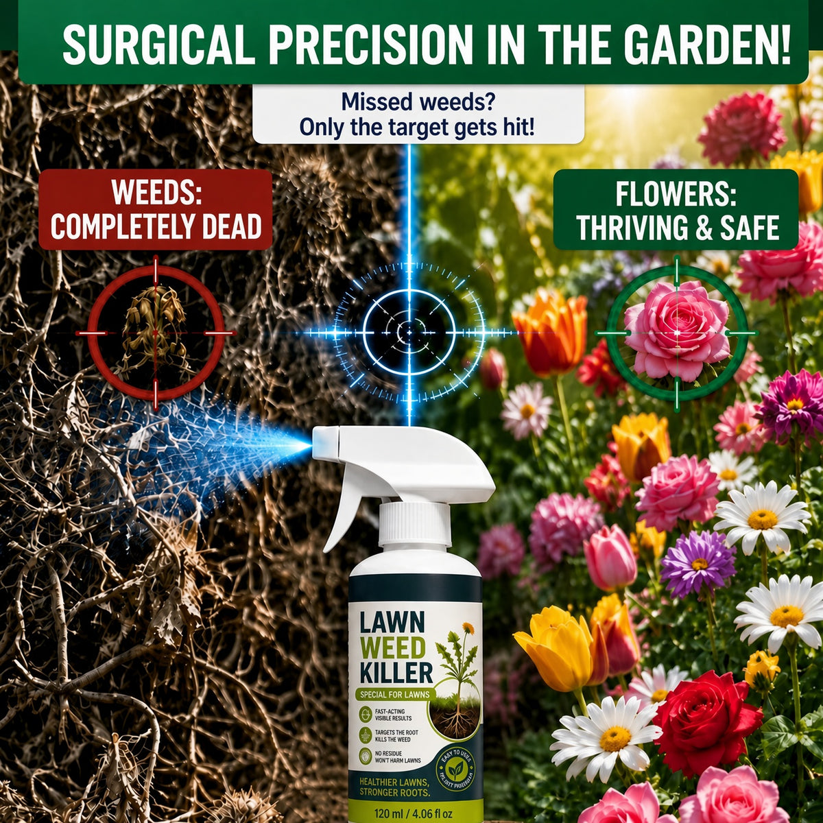 🏆Special Price: Only £17.99!!!⚡ Easy Stress‑Free Weeding | For Gardens, Paths & Patios 🌿 Helps Suppress Weed Growth