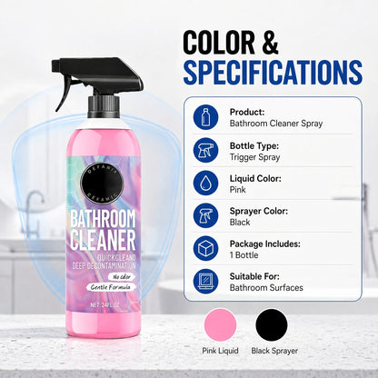 🧼 50% OFF | Powerful Multi-Purpose Cleaning Spray – Quickly Removes Limescale, Water Stains, Soap Scum & Tough Dirt