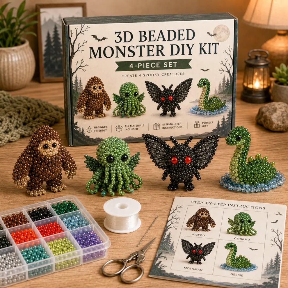 Celsiora®🔥Hot Sale - 50% OFF🔥🏆Limited Time Sale 49% OFF🧵✨Petite 3D Beaded Animal Craft Kit