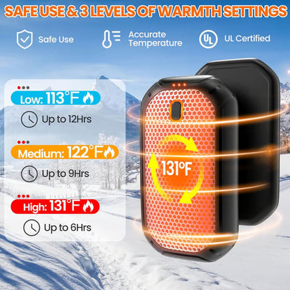 🎁2 Packs Magnetic Hand Warmers Rechargeable-Remifa®