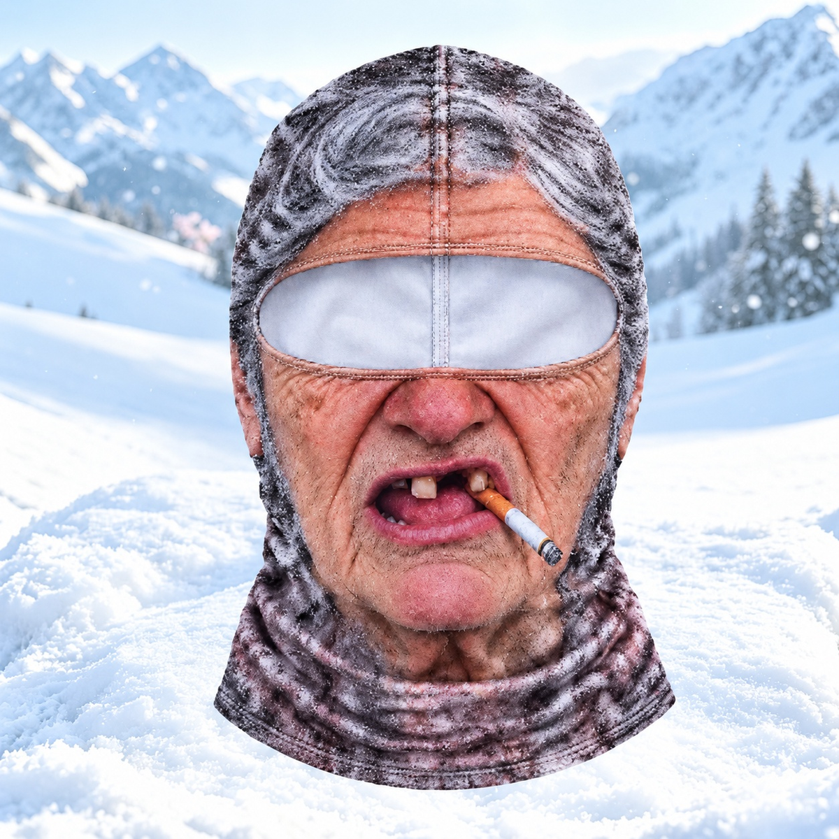 ⏳ Save 49% Today Only! 😂 Funny Thermal Balaclava – Warm, Soft & Stretchy ☁️ Hilarious Designs & 4 Ways to Wear for Skiing, Outdoor Adventures & Everyday Comfort 🎿