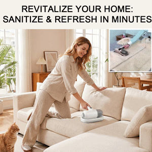 upsell😱🛏️Invisible mites are robbing you of your sleep! Normal vacuum cleaners useless? Beating + vacuuming + UV in one!💥🔦 -Remifa®