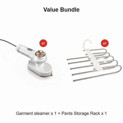 💨💞2026 HOT SALE 50% OFF! 🧺Garment Steamer for Clothes Portable Travel Clothing Steamer Iron📍GB