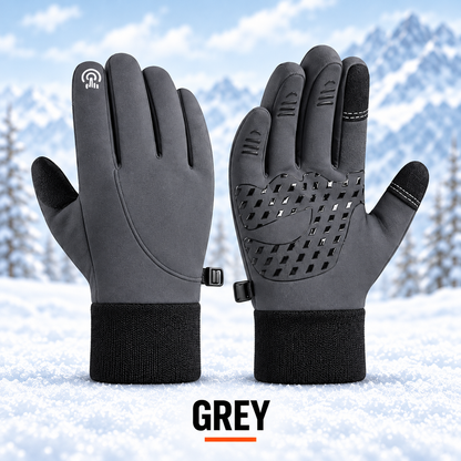 Winter Thermal Gloves for Men and Women Windproof Cold Resistant Touchscreen Non Slip Gloves for Cycling