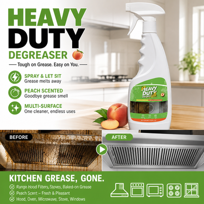 🏆🔥 50% OFF | Heavy Duty Kitchen Degreaser Spray – Powerful Grease-Cutting Cleaner