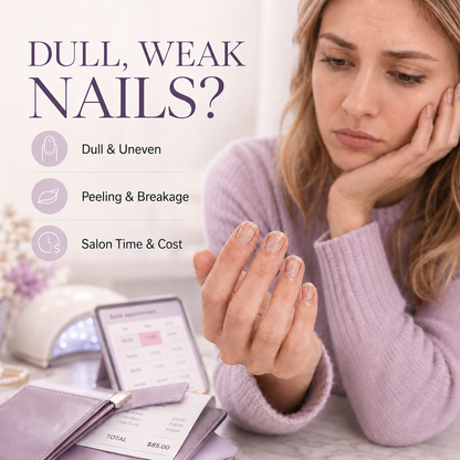 🔥Limited-Time 40% OFF💜✨ Lilac Glossy Nail Strengthener – Instant Lilac Shine & Stronger-Looking Nails Over Time 💅