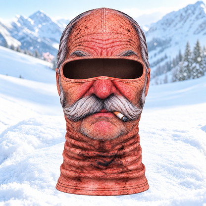 ⏳ Save 49% Today Only! 😂 Funny Thermal Balaclava – Warm, Soft & Stretchy ☁️ Hilarious Designs & 4 Ways to Wear for Skiing, Outdoor Adventures & Everyday Comfort 🎿