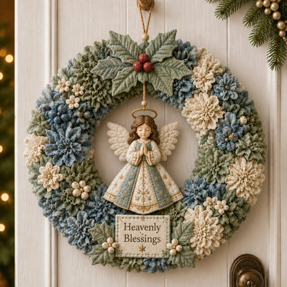 🎄 3D Fabric Poke Wreath DIY Kit🔥