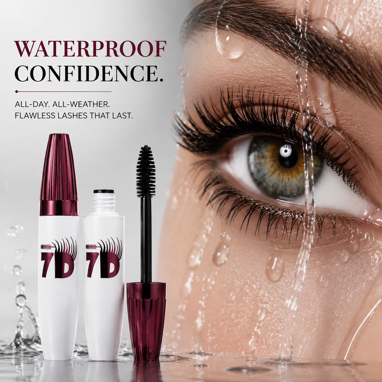 🔥Last Day—BUY 1 GET 1 FREE！！⏰✨Smudge-Proof Curling & Lengthening Mascara