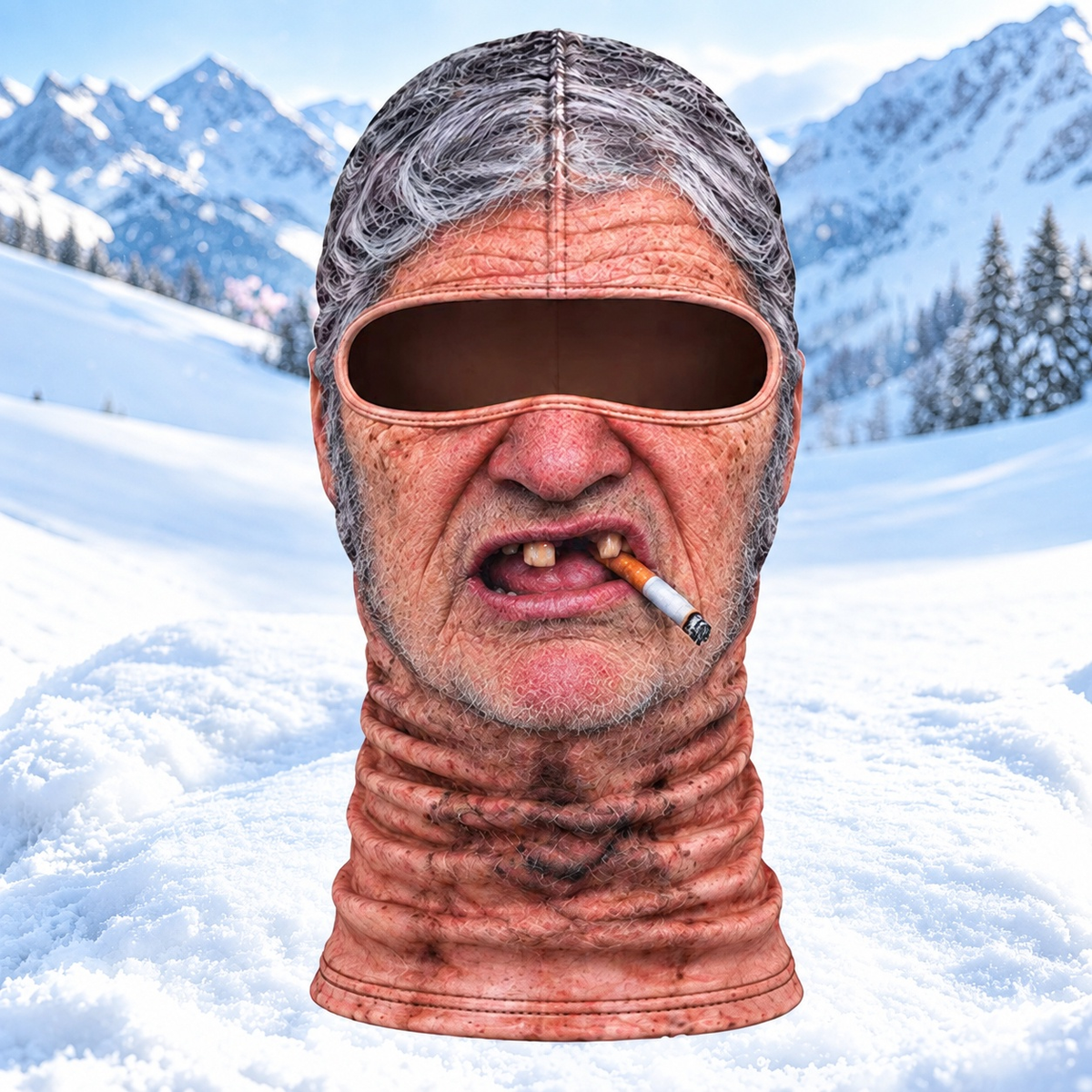 ⏳ Save 49% Today Only! 😂 Funny Thermal Balaclava – Warm, Soft & Stretchy ☁️ Hilarious Designs & 4 Ways to Wear for Skiing, Outdoor Adventures & Everyday Comfort 🎿