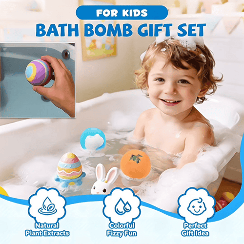 upsell🧸 12-Piece Bath Bomb Gift Set for Kids ✨🛀