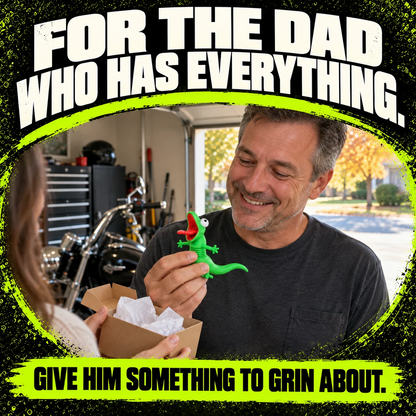 🦎🏍️ BUY 1 GET 1 FREE | Roadside Lizard Buddy – Car & Motorcycle Decor + FREE Strong No-Trace Adhesive