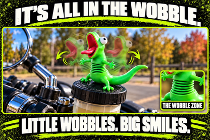🦎🏍️ BUY 1 GET 1 FREE | Roadside Lizard Buddy – Car & Motorcycle Decor + FREE Strong No-Trace Adhesive