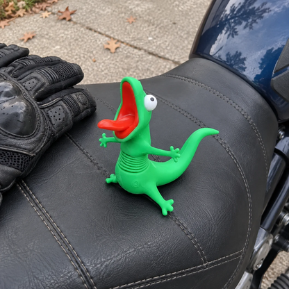 🦎🏍️ BUY 1 GET 1 FREE | Roadside Lizard Buddy – Car & Motorcycle Decor + FREE Strong No-Trace Adhesive