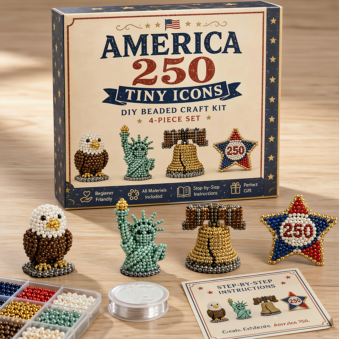 Celsiora®🔥Hot Sale - 50% OFF🔥🏆Limited Time Sale 49% OFF🧵✨Petite 3D Beaded Animal Craft Kit