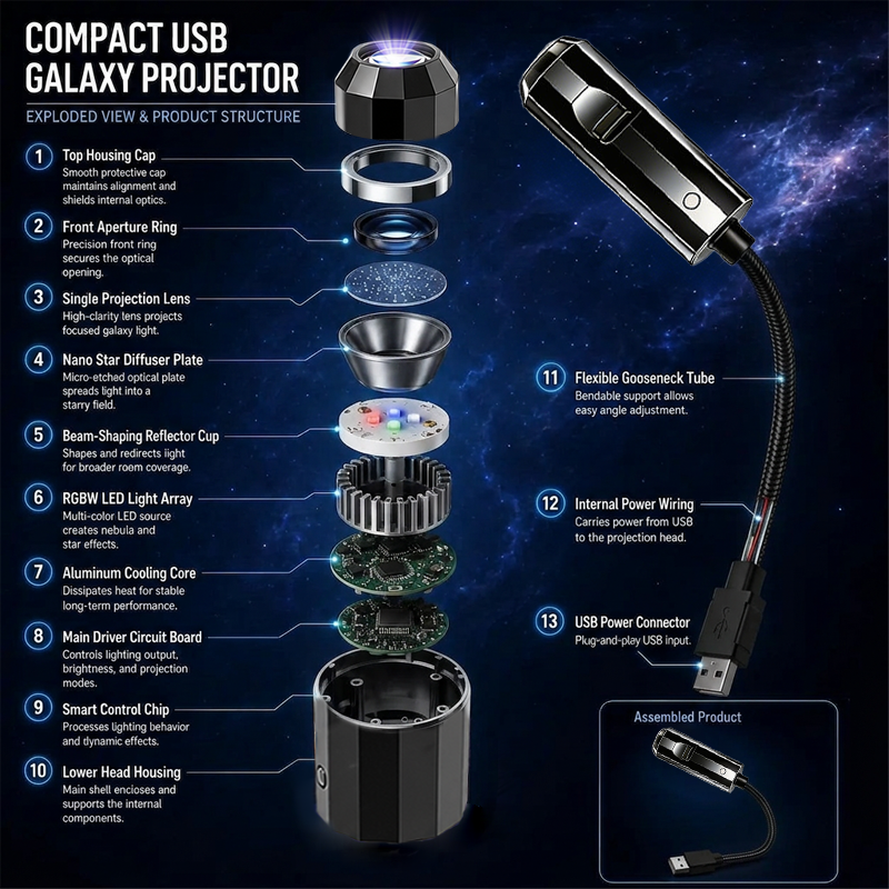 🌌Celsiora® Night Light Projector - Smart Holographic Star Projector