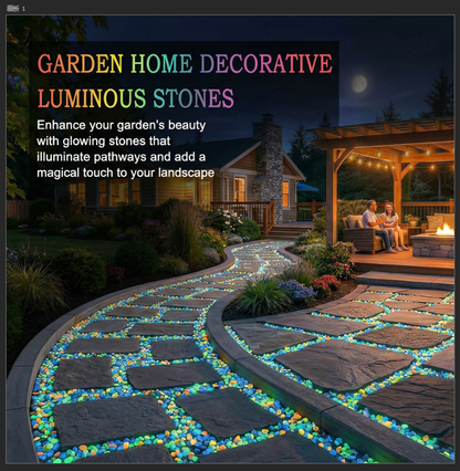 upsell Devareon®🔥Buy 1000 Get 1000 Free🔥Luminous Stones for Garden & Home Decoration