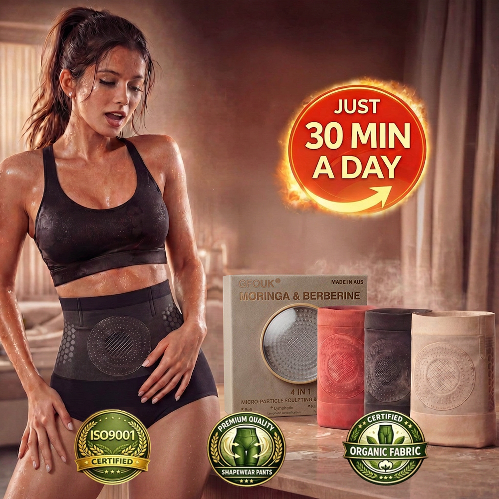Moringa & Berberine 4-in-1 Microparticle Sculpting & Fat-Burning Shorts🔥
