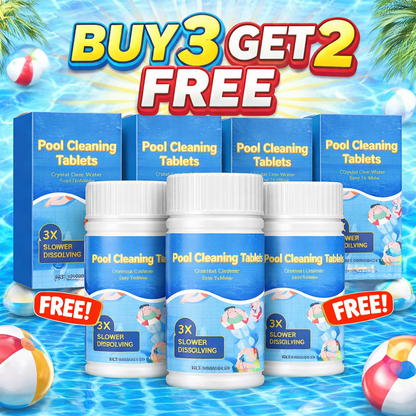 ✨ Pool Cleaning Tablets | For Sparkling Crystal Clear Water