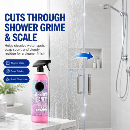 🧼 50% OFF | Powerful Multi-Purpose Cleaning Spray – Quickly Removes Limescale, Water Stains, Soap Scum & Tough Dirt