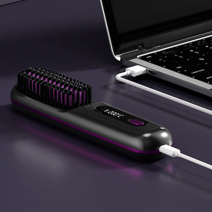 💥New Year's Offer: 50% Off💖Cordless Ceramic Heated Hair Straightening Comb-Remifa®