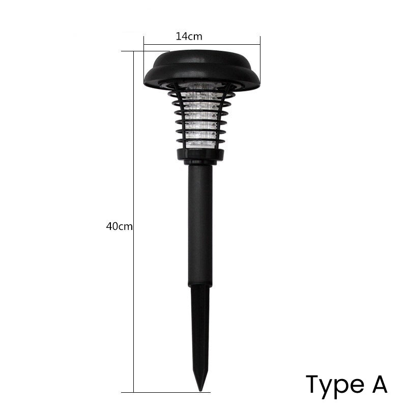 📢📢50% off!! ⏰🦟Solar Mosquito Zapper Lamp Stake🏡⚡