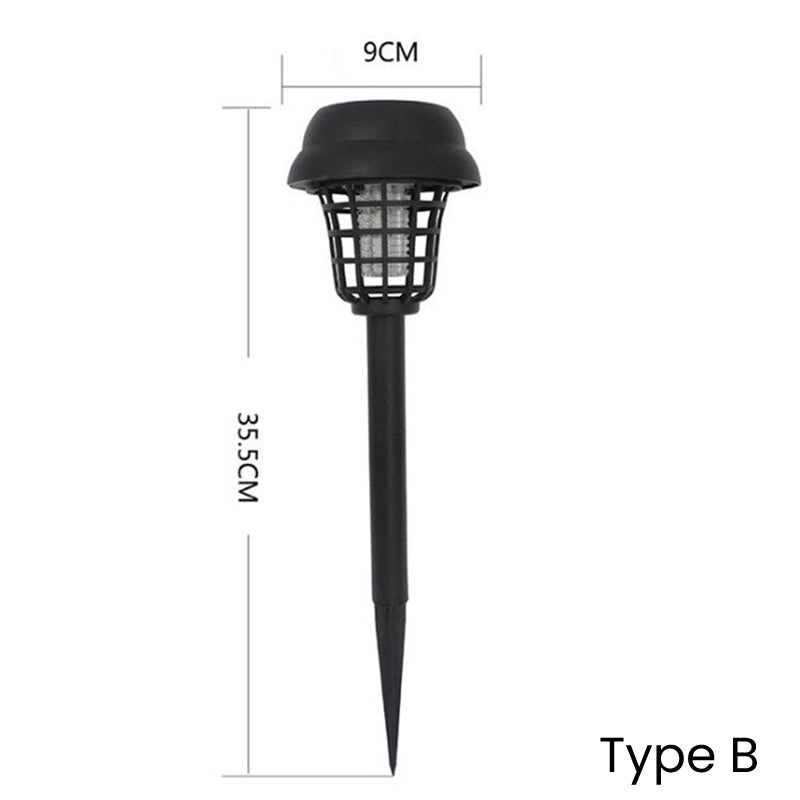 📢📢50% off!! ⏰🦟Solar Mosquito Zapper Lamp Stake🏡⚡